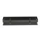 LEMARK Полка для душа прямая 400 мм SHELF LINE из нерж. стали с крючками, графит 9776054