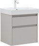 AQUANET Тумба с раковиной Nova Lite 2.0 60 2 ящ. цв. бежевый AQUANET-348187