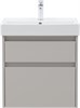 AQUANET Тумба с раковиной Nova Lite 2.0 60 2 ящ. цв. бежевый AQUANET-348187
