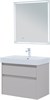 AQUANET Тумба с раковиной Nova Lite 2.0 75 2 ящ. цв. бежевый AQUANET-348192
