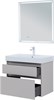 AQUANET Тумба с раковиной Nova Lite 2.0 75 2 ящ. цв. бежевый AQUANET-348192