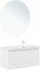AQUANET Тумба с раковиной Агата 100 R 1 ящ. цв. белый сатин AQUANET-365932