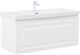 AQUANET Тумба с раковиной Агата 110 белый сатин AQUANET-377656