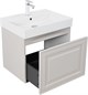 AQUANET Тумба с раковиной Агата 60 1 ящ. цв. бежевый AQUANET-348183