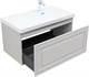 AQUANET Тумба с раковиной Агата 90 R 1 ящ. цв. бежевый AQUANET-365935