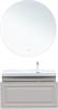 AQUANET Тумба с раковиной Агата 90 R 1 ящ. цв. бежевый AQUANET-365935