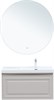 AQUANET Тумба с раковиной Агата 90 R 1 ящ. цв. бежевый AQUANET-365935