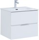 AQUANET Тумба с раковиной Алвита new 120 4 ящ. цв.белый матовый AQUANET-306294