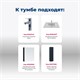 AQUANET Тумба с раковиной Алвита new 70 2 ящ. цв.антрацит AQUANET-306153