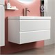AQUANET Тумба с раковиной Альтера 100 цв. белый матовый AQUANET-340710
