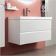 AQUANET Тумба с раковиной Альтера 100 цв. белый матовый AQUANET-340710