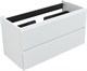 AQUANET Тумба с раковиной Альтера 100 цв. белый матовый AQUANET-340710