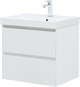 AQUANET Тумба с раковиной Альтера 60 цв. белый матовый AQUANET-340885