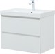 AQUANET Тумба с раковиной Альтера 70 цв. белый матовый AQUANET-340886