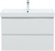 AQUANET Тумба с раковиной Альтера 80 цв. белый матовый AQUANET-340887