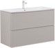 AQUANET Тумба с раковиной Арт 100 цв.бежевый AQUANET-345814