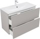 AQUANET Тумба с раковиной Арт 100 цв.бежевый AQUANET-345814