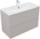 AQUANET Тумба с раковиной Арт 100 цв.бежевый AQUANET-345814