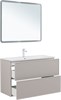 AQUANET Тумба с раковиной Арт 100 цв.бежевый AQUANET-345814