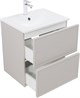 AQUANET Тумба с раковиной Арт 60 цв.бежевый AQUANET-345811