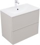 AQUANET Тумба с раковиной Арт 75 бежевый AQUANET-345812
