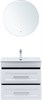 AQUANET Тумба с раковиной Бостон new 70 (Flat) цв.белый сатин AQUANET-345365