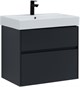AQUANET Тумба с раковиной Бруклин 70 цв. антрацит матовый AQUANET-312876