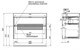 AQUANET Тумба с раковиной Бруклин 85 цв. антрацит матовый AQUANET-312889