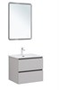 AQUANET Тумба с раковиной Вега 2.0 60 2 ящ. цв.бежевый (раковина Flat) AQUANET-344777
