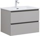 AQUANET Тумба с раковиной Вега 2.0 70 2 ящ. цв.бежевый (раковина Flat) AQUANET-344775