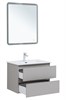 AQUANET Тумба с раковиной Вега 2.0 70 2 ящ. цв.бежевый (раковина Flat) AQUANET-344775