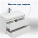 AQUANET Тумба с раковиной Вега 50 белый глянец AQUANET-367322