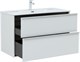 AQUANET Тумба с раковиной Вита 100 цв. белый матовый AQUANET-339163
