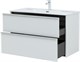 AQUANET Тумба с раковиной Вита 100 цв. белый матовый AQUANET-339163
