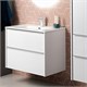 AQUANET Тумба с раковиной Вита 60 цв. белый матовый AQUANET-339160
