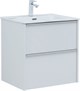 AQUANET Тумба с раковиной Вита 60 цв. белый матовый AQUANET-339160