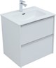 AQUANET Тумба с раковиной Вита 60 цв. белый матовый AQUANET-339160