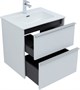 AQUANET Тумба с раковиной Вита 60 цв. белый матовый AQUANET-339160