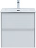AQUANET Тумба с раковиной Вита 60 цв. белый матовый AQUANET-339160