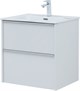 AQUANET Тумба с раковиной Вита 60 цв. белый матовый AQUANET-339160