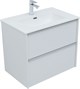 AQUANET Тумба с раковиной Вита 70 цв. белый матовый AQUANET-339161