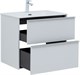 AQUANET Тумба с раковиной Вита 70 цв. белый матовый AQUANET-339161