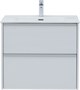 AQUANET Тумба с раковиной Вита 70 цв. белый матовый AQUANET-339161