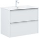 AQUANET Тумба с раковиной Вита 80 цв. белый матовый AQUANET-339162