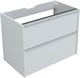 AQUANET Тумба с раковиной Вита 80 цв. белый матовый AQUANET-339162