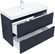AQUANET Тумба с раковиной Джейн 100 цв.маренго (раковина Flat) AQUANET-332537
