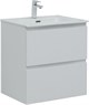 AQUANET Тумба с раковиной Джейн 60 цв.белый матовый (раковина Flat) AQUANET-332546