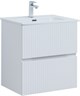AQUANET Тумба с раковиной Джейн 60 цв.белый матовый (раковина Фортуна) AQUANET-332531