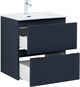 AQUANET Тумба с раковиной Джейн 60 цв.маренго (раковина Flat) AQUANET-332541