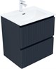 AQUANET Тумба с раковиной Джейн 60 цв.маренго (раковина Flat) AQUANET-332541